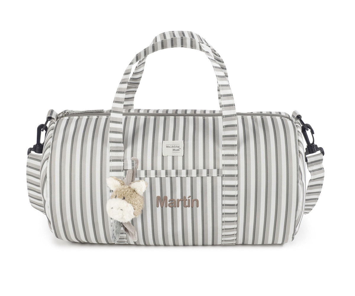 Borsa Sportiva Botton Stripes Personalizzabile