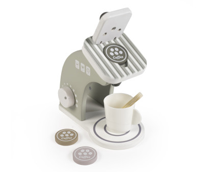 Cafetera Madera Botton