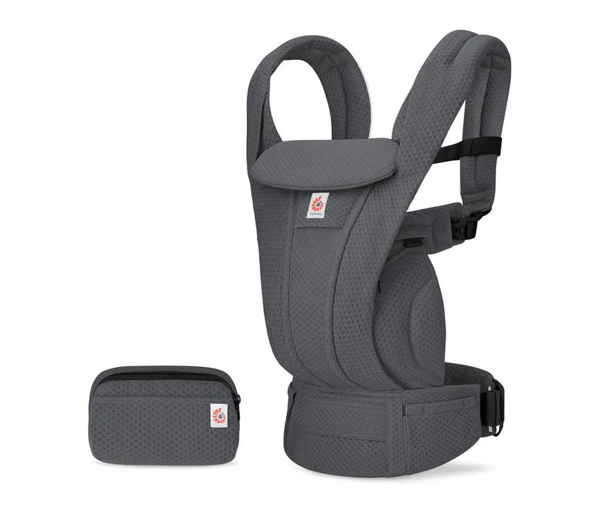 Mochila Portabebés Omni Deluxe Gris Grafito