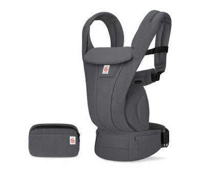 Mochila Portabebés Omni Deluxe Gris Grafito