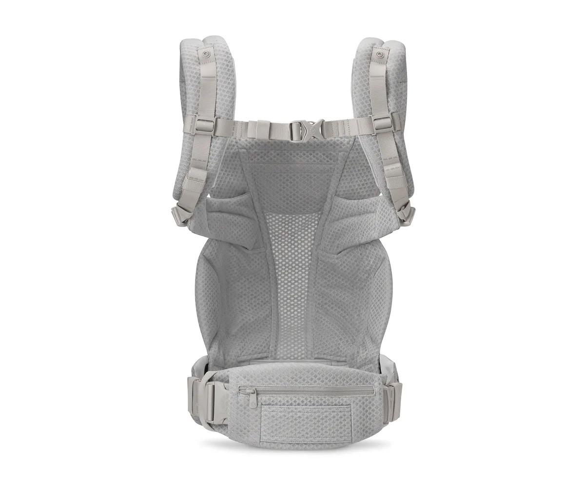 Mochila Portabebés Omni Deluxe Gris Perla