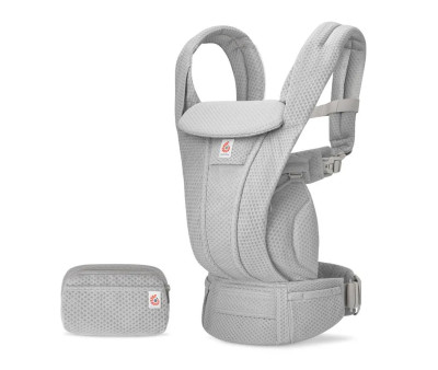 Mochila Portabebés Omni Deluxe Gris Perla