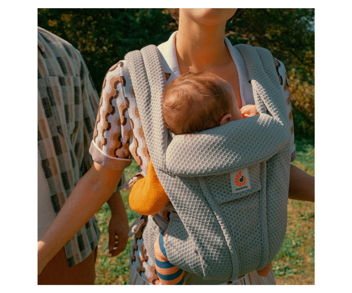 Mochila Portabebés Omni Deluxe Serene Blue