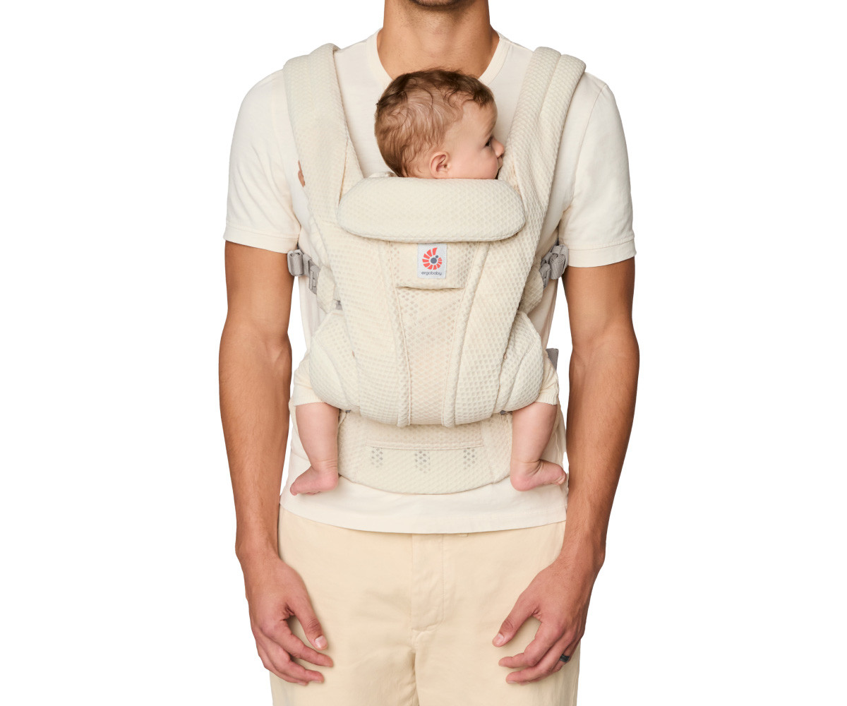 Mochila Portabebés Omni Deluxe Gris Perla