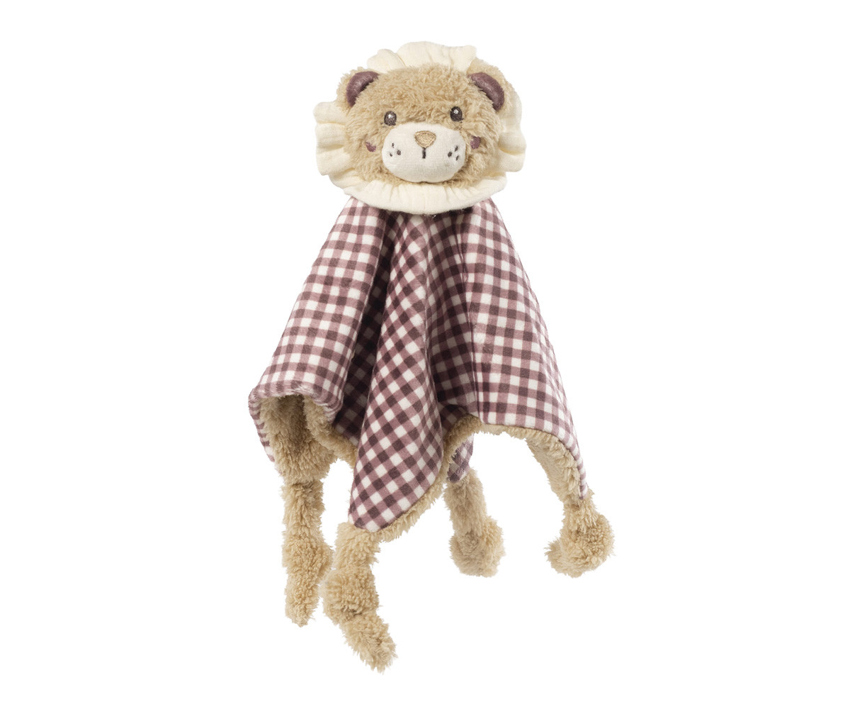 Doudou Leon Gala Cerise Personalizzabile