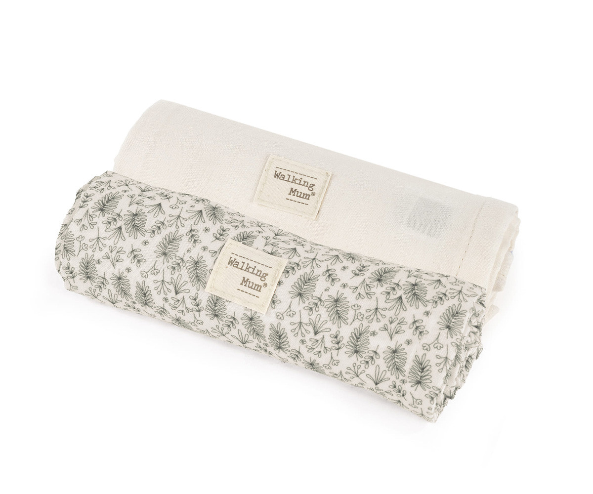 Set 2 Mussoline Gala Mint 70 x 70 cm