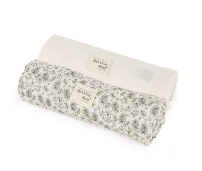 Set 2 Mussoline Gala Mint 70 x 70 cm