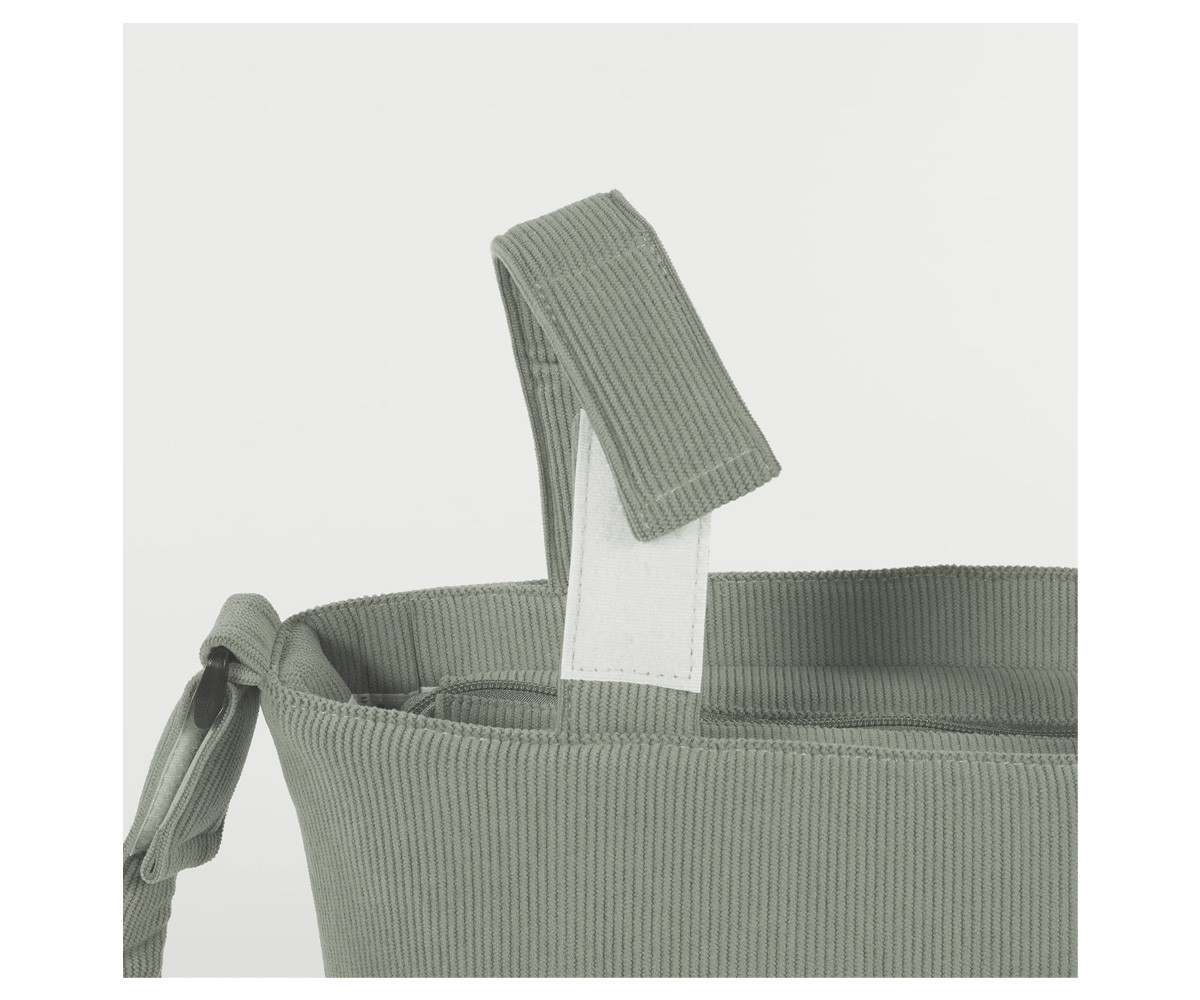 Bolsa Canastilla Pana Gala Mint