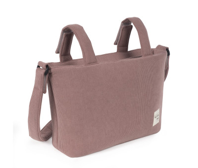 Bolsa Canastilla Pana Gala Cerise