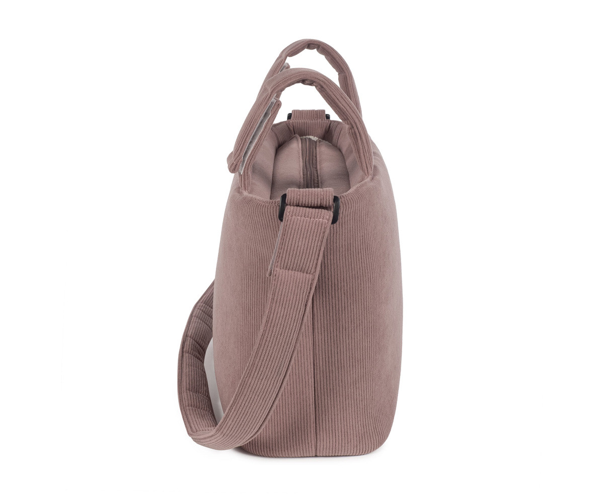 Bolsa Canastilla Pana Gala Cerise