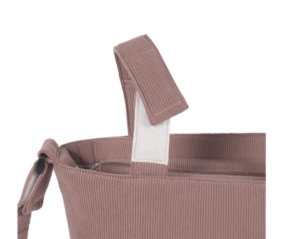 Bolsa Canastilla Pana Gala Cerise