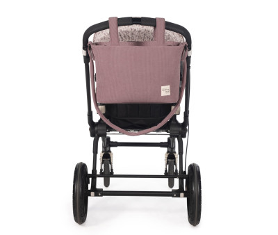 Bolsa Canastilla Pana Gala Cerise