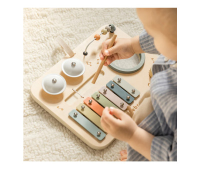 Pannello Attività Musicale Wooden