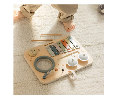 Pannello Attività Musicale Wooden