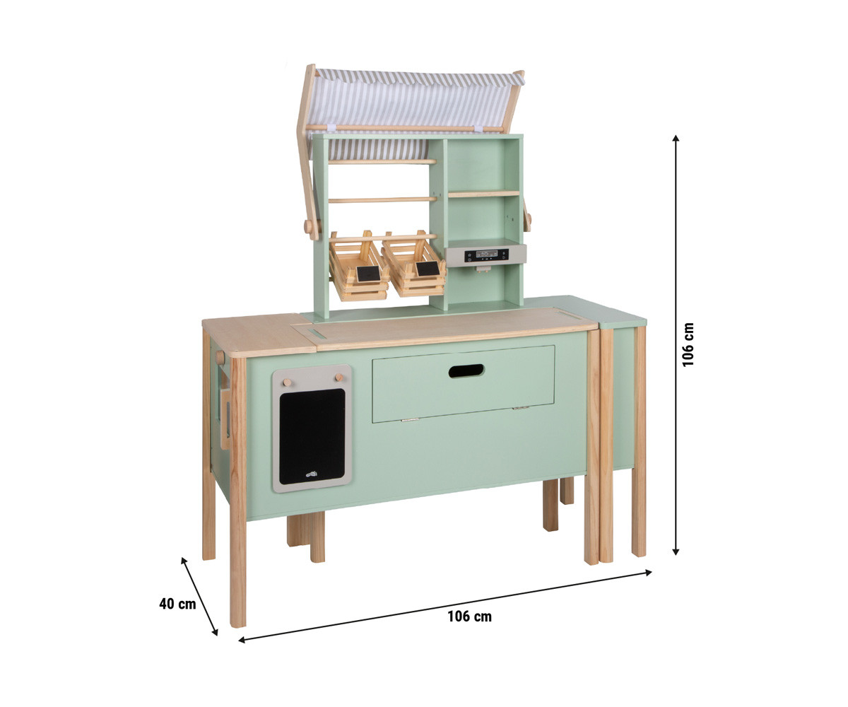 Cucina/Negozio per Bambini Verde Salvia