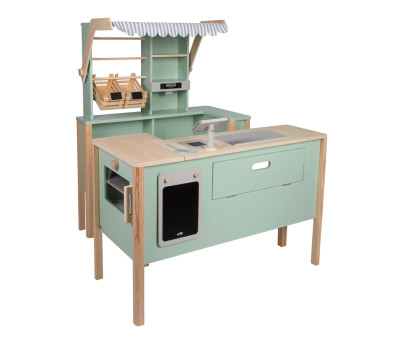 Cucina/Negozio per Bambini Verde Salvia 