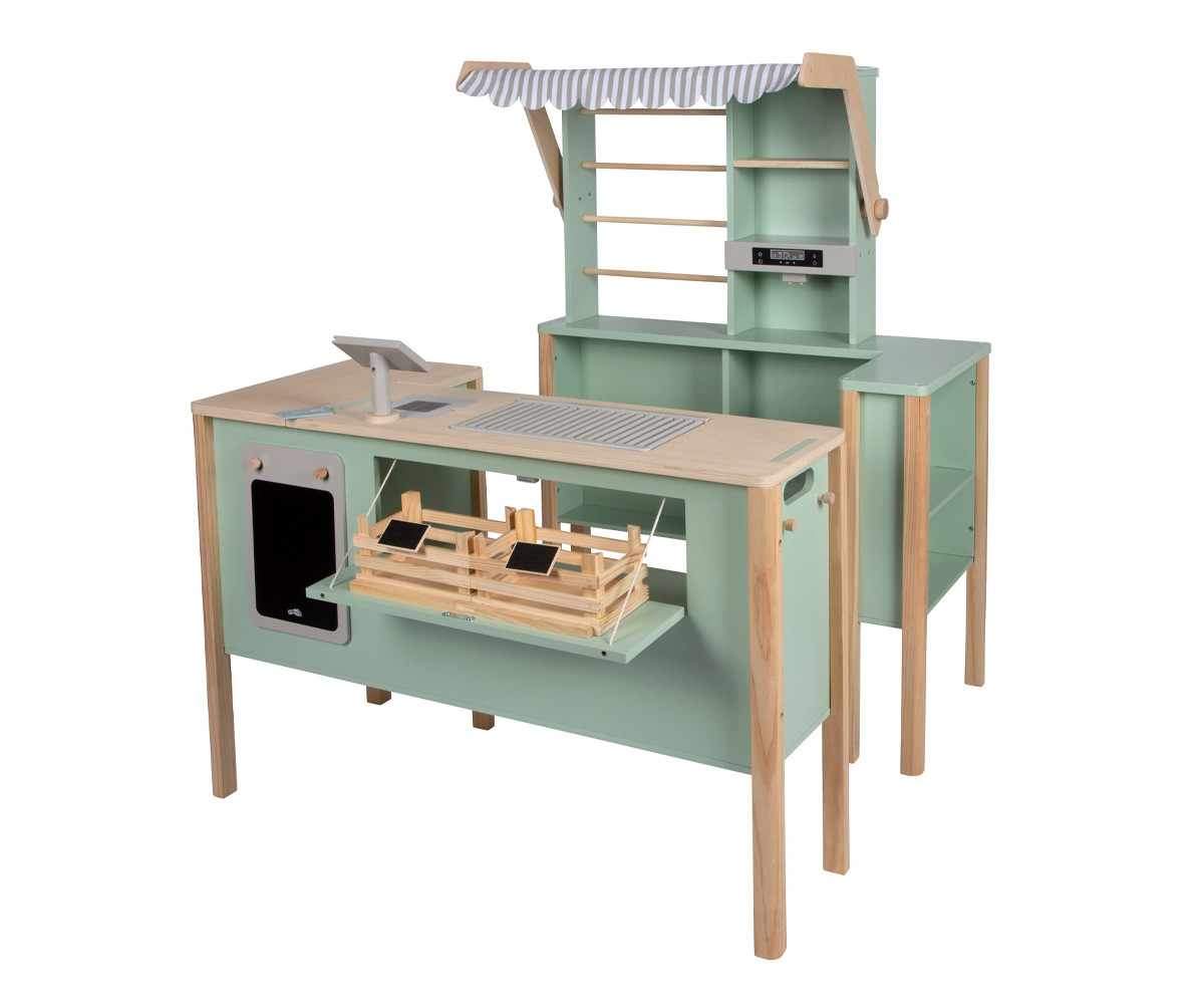 Cucina/Negozio per Bambini Verde Salvia