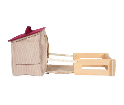 Establo y Caballo con Bolsa de Transporte y Set de Cuidados