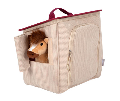 Establo y Caballo con Bolsa de Transporte y Set de Cuidados