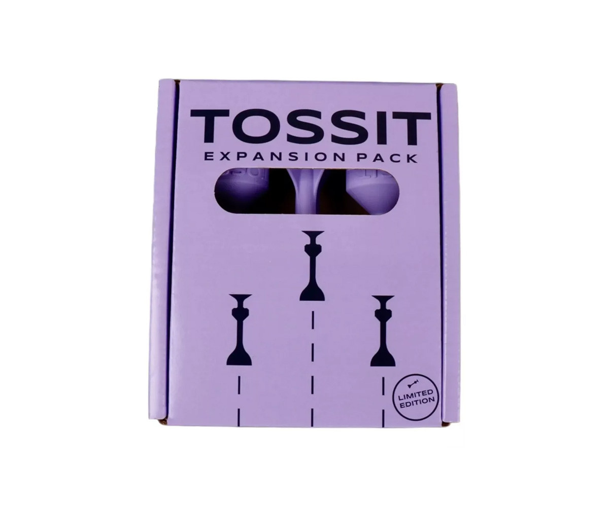 Set 3 Dardi in Silicone con Ventosa Lavanda