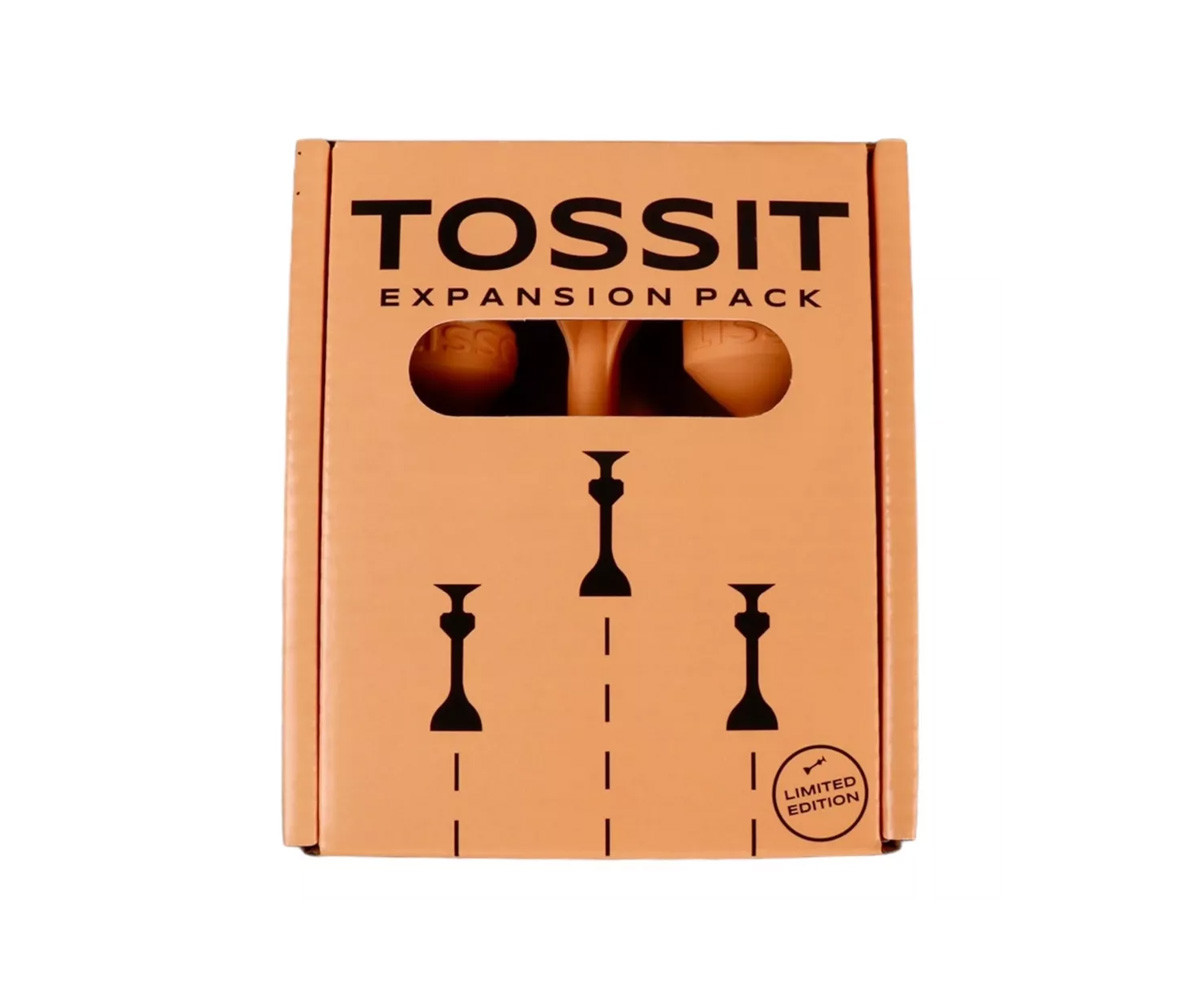 Set de 3 Dardos de Silicona con Ventosa Peach