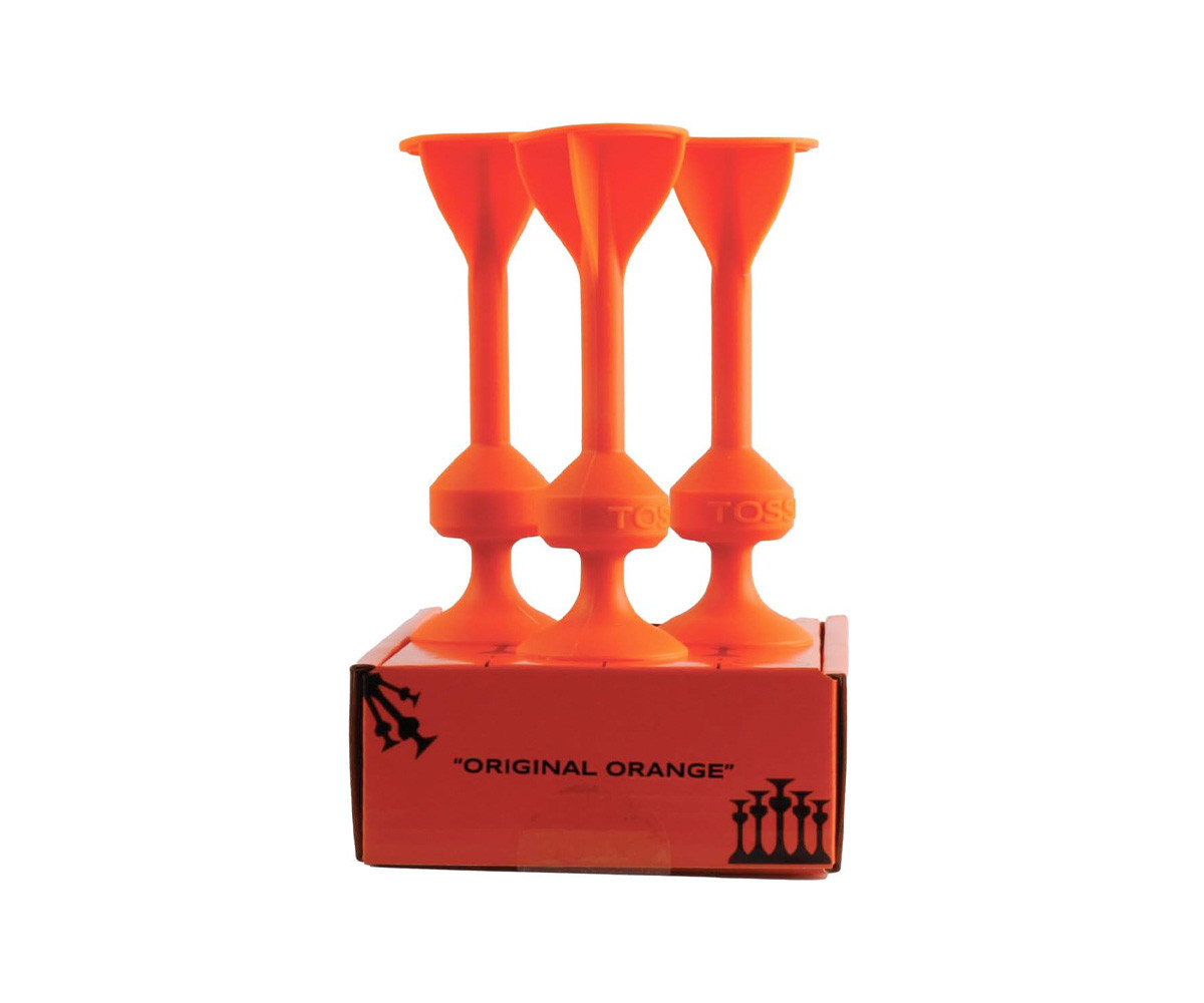 Set 3 Dardi in Silicone con Ventosa Orange