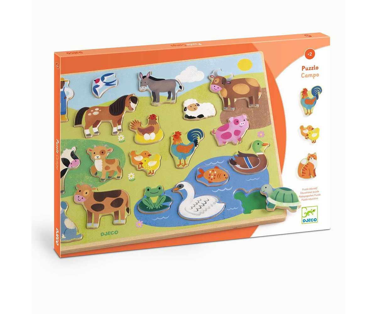 Puzzle Animales del Campo