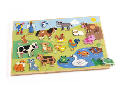 Puzzle Animales del Campo