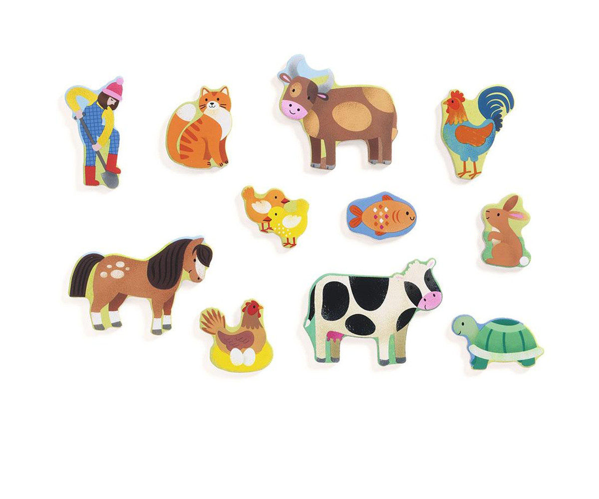 Puzzle Animales del Campo