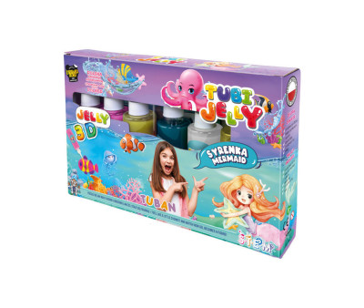 Set Tubi Jelly Mermaid 3D