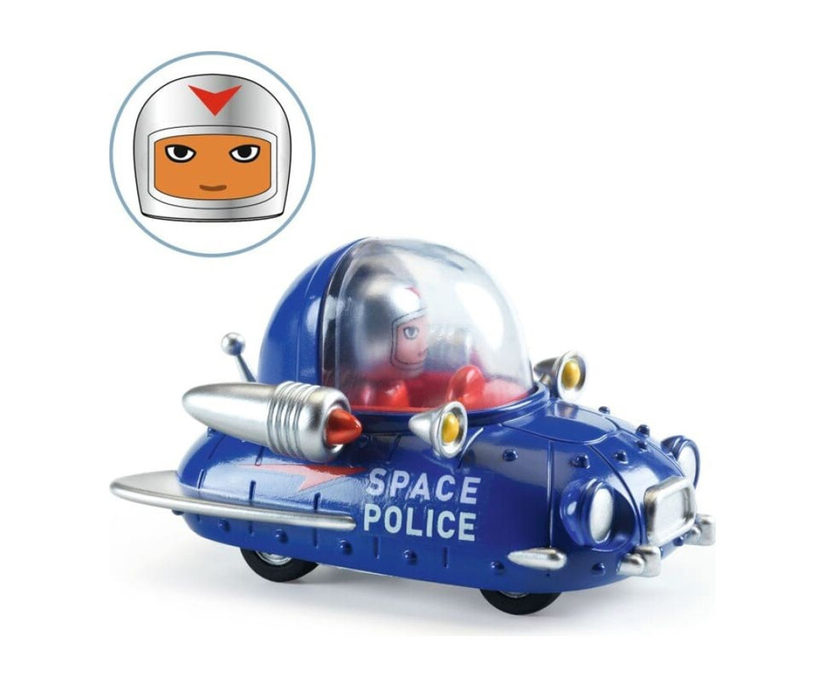Coche Crazy Motors Space Police