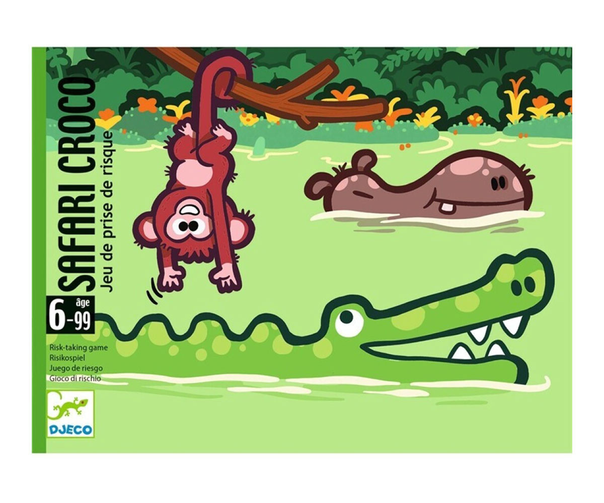 Juego de Cartas Safari Croco