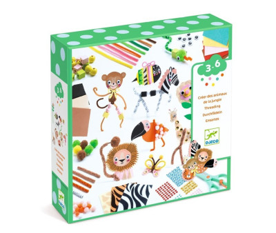 Caja Creativa Crea Animales de la Jungla