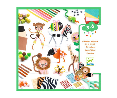 Caja Creativa Crea Animales de la Jungla