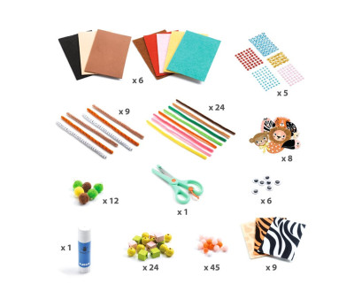 Caja Creativa Crea Animales de la Jungla