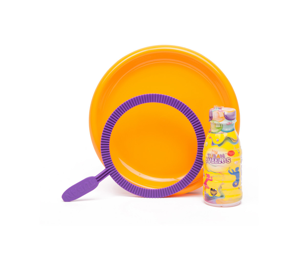 Conjunto Bubbles Plato + 1 Anilla + 250ml líquido