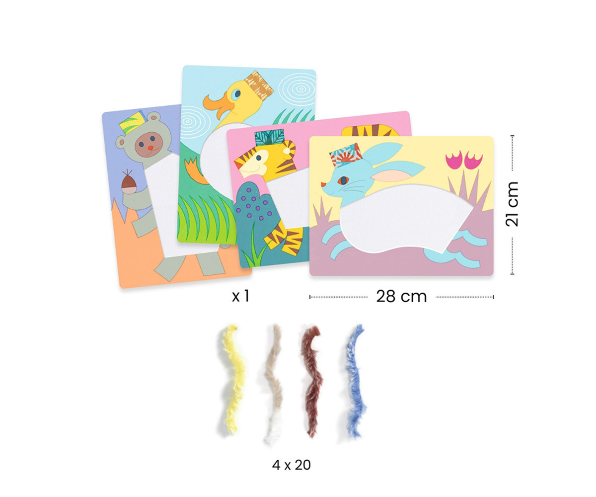 Collage Lana y Velcro con Gorro