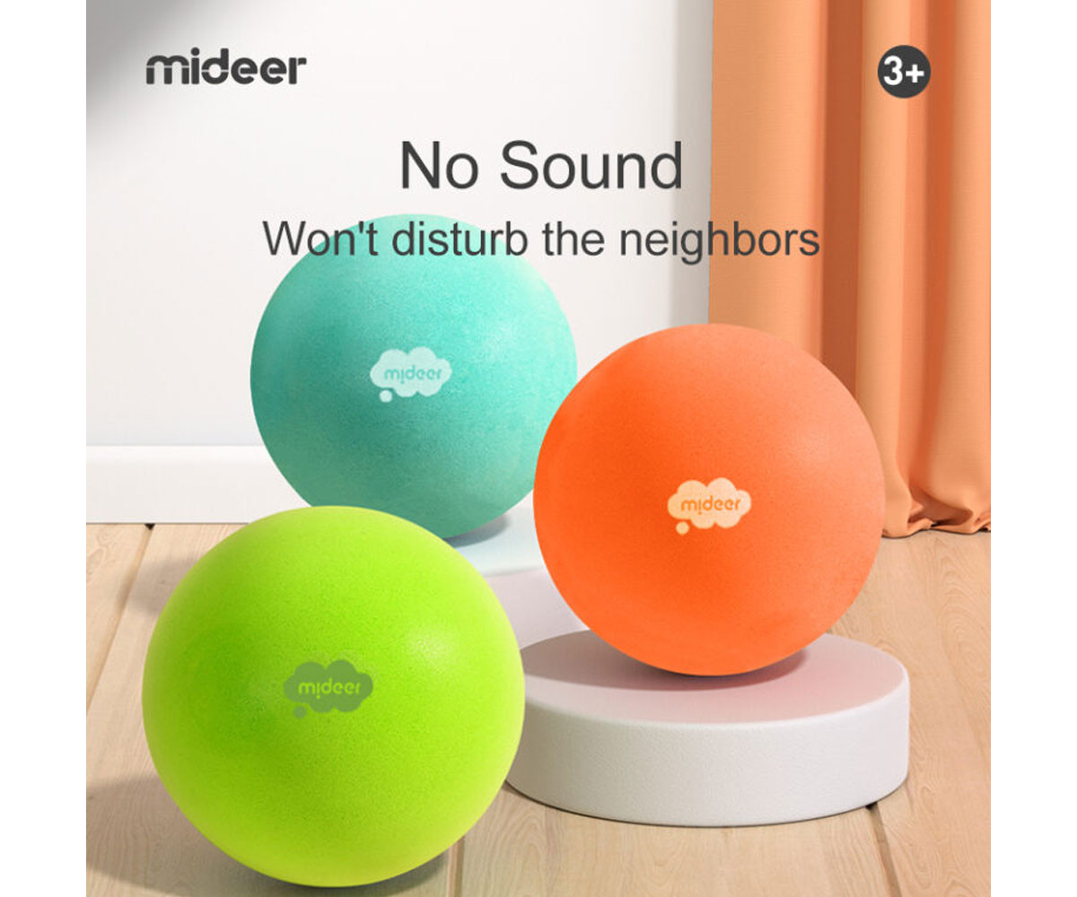 Pelota de Espuma Suave y Silenciosa Turquesa