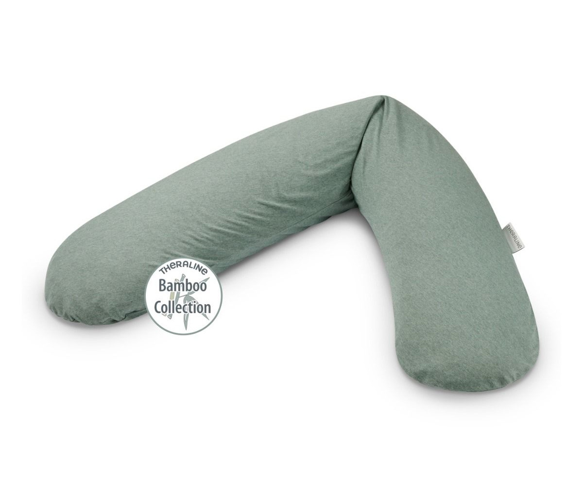 Cuscino Allattamento e Maternità The Original Theraline Green-Grey