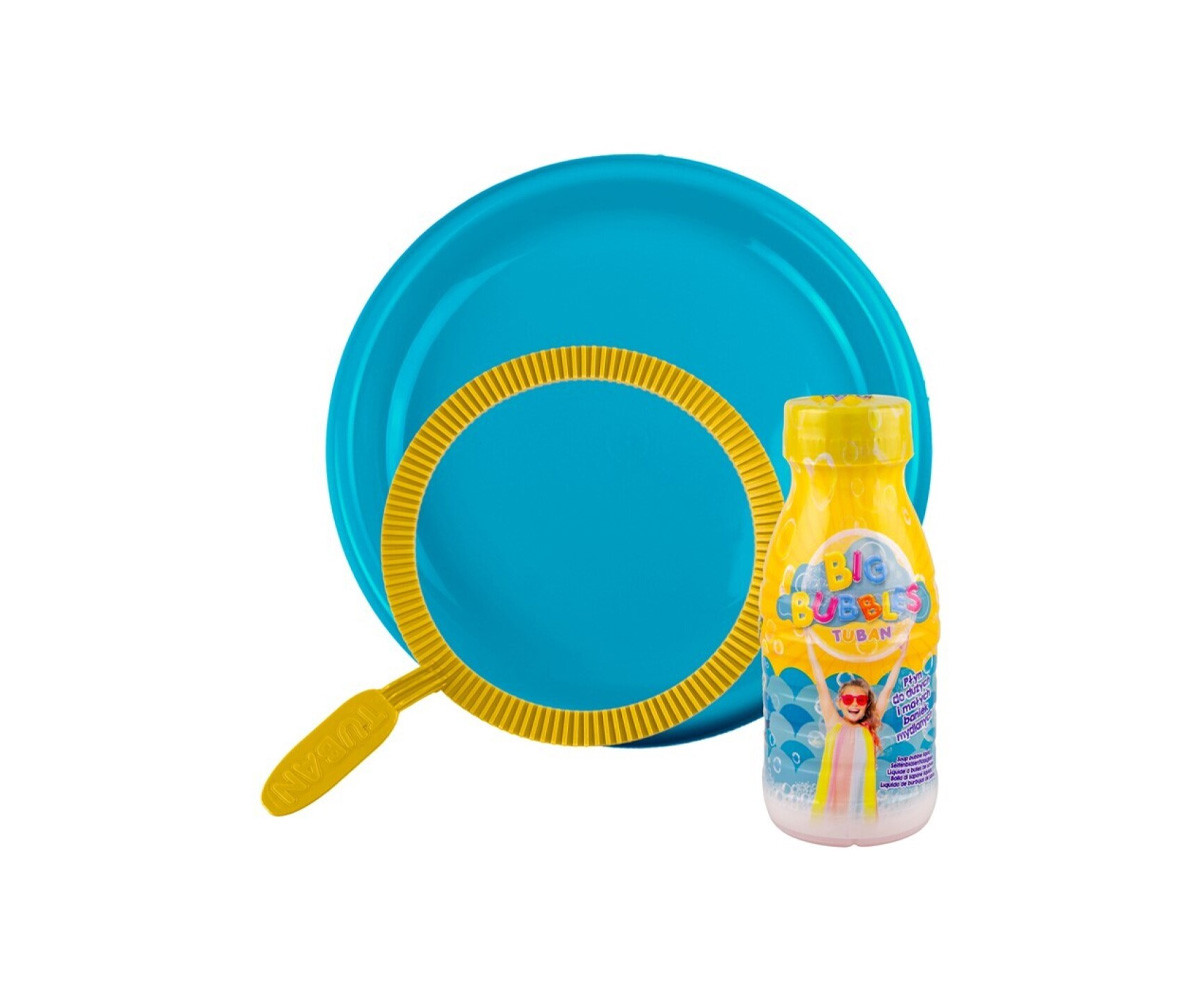 Conjunto Bubbles Plato + 1 Anilla + 250ml líquido