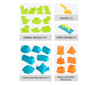 Set de Playa con Arena cinética