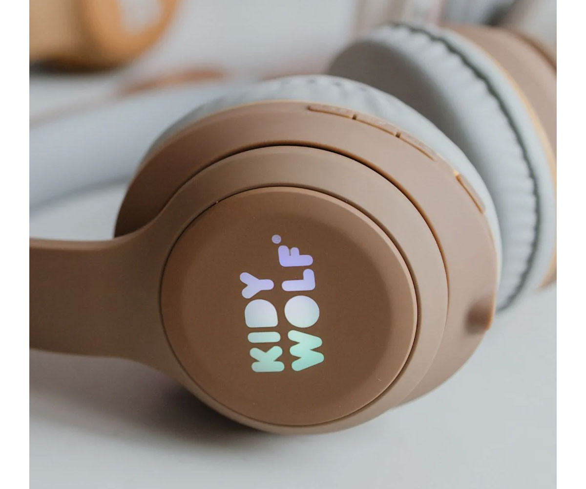 Auriculares KidyEars Infantiles con Orejas de Animal Oso