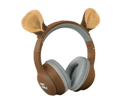 Auriculares KidyEars Infantiles con Orejas de Animal Oso