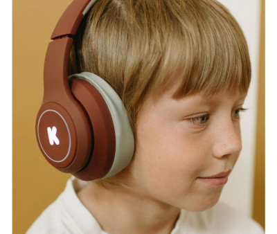 Auriculares K-EARS Bluetooth con Limitador de Volumen Rojo