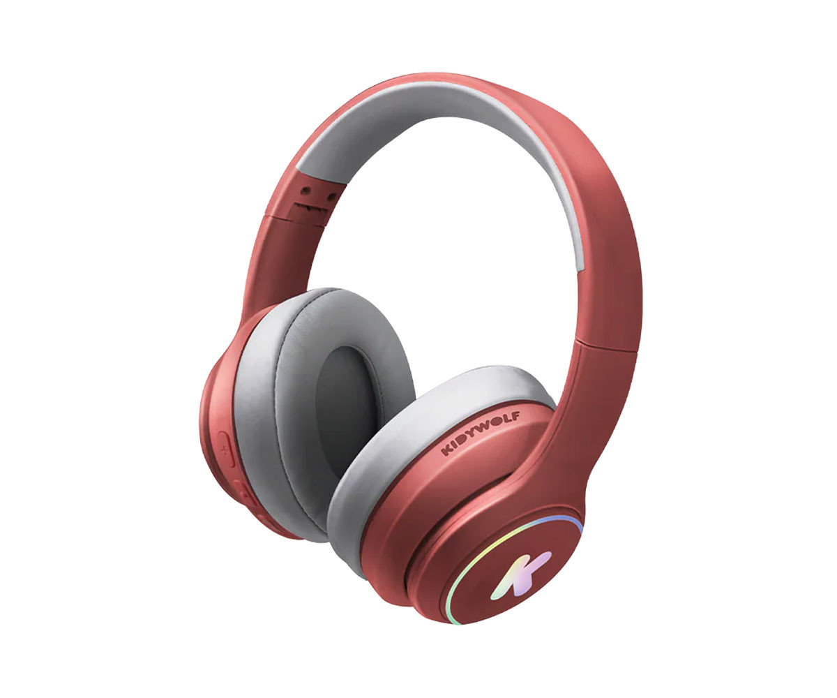 Auriculares K-EARS Bluetooth con Limitador de Volumen Rojo
