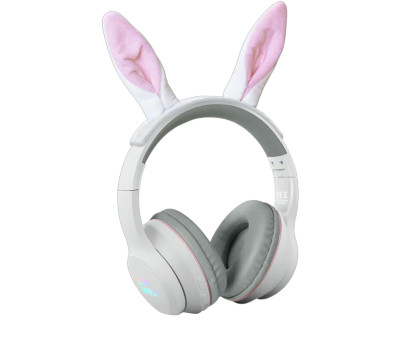 Auriculares KidyEars Infantiles con Orejas de Animal Conejito