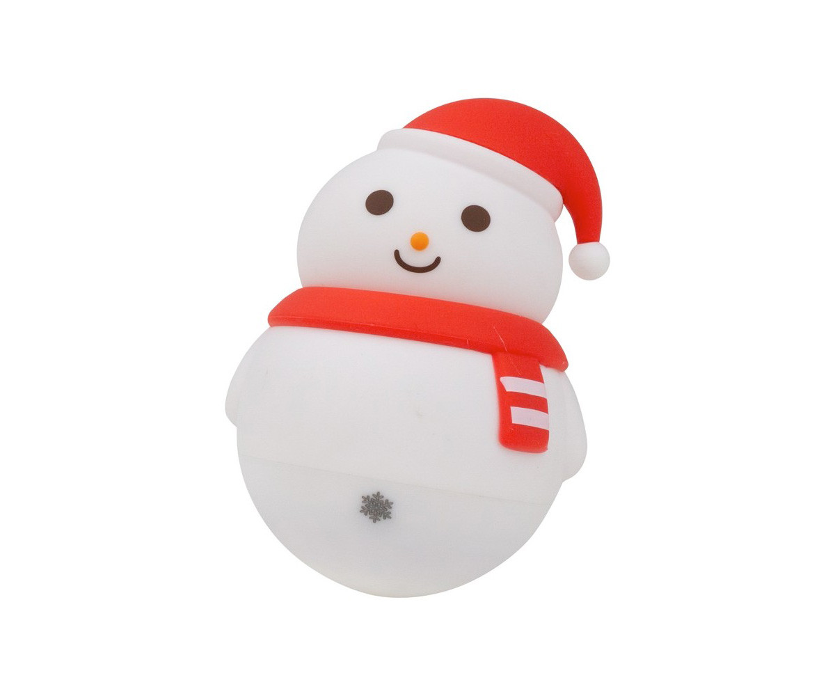Luce Notturna LED RGB Snowman