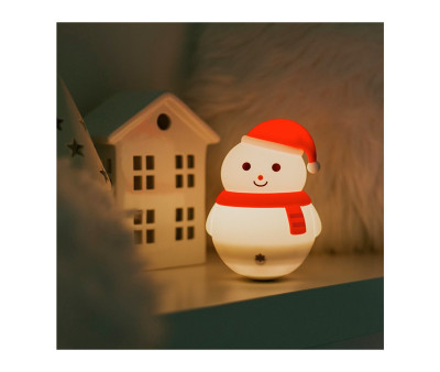 Luce Notturna LED RGB Snowman