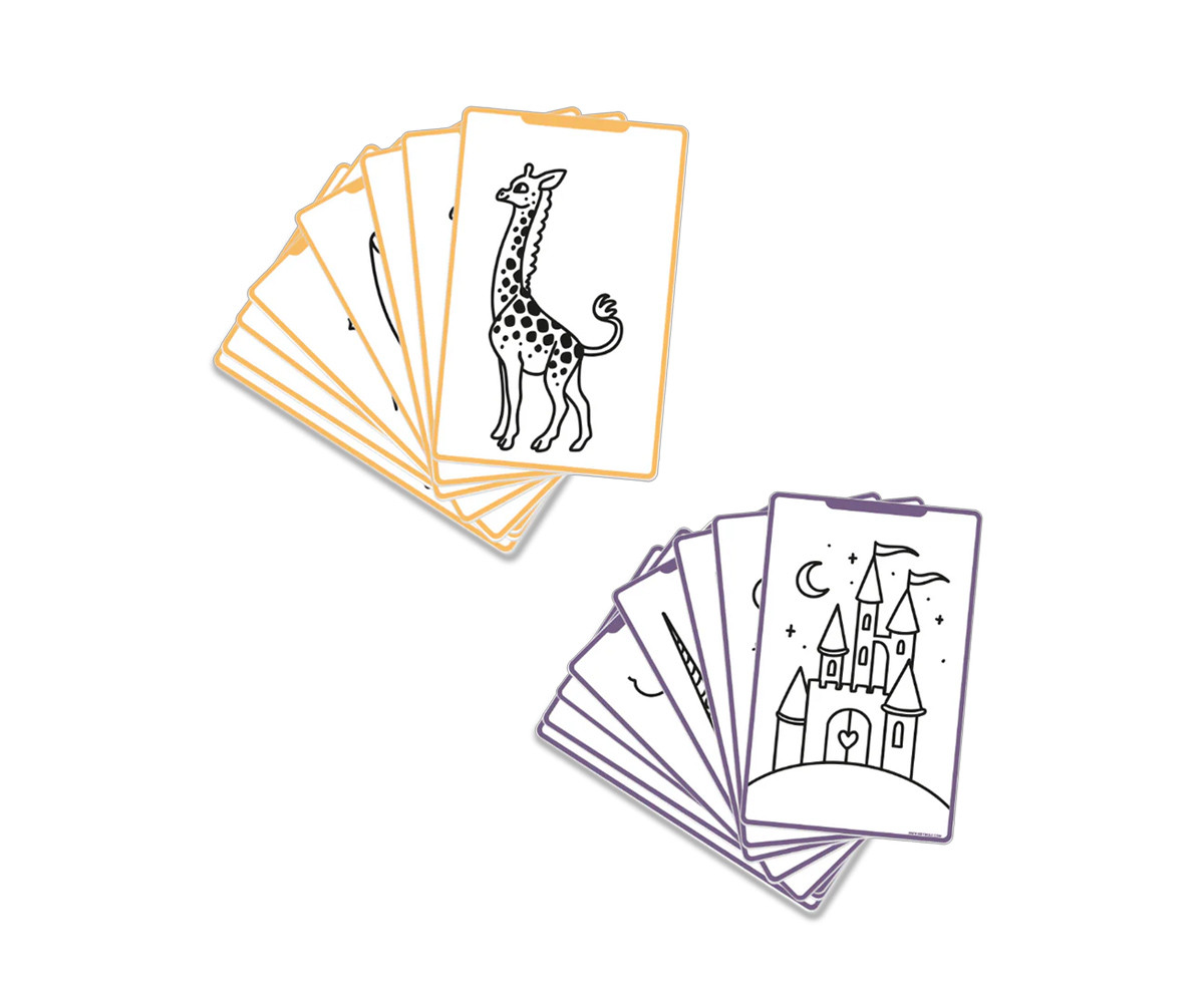 Plantillas KidyDraw Mini Érase Una Vez y Animales