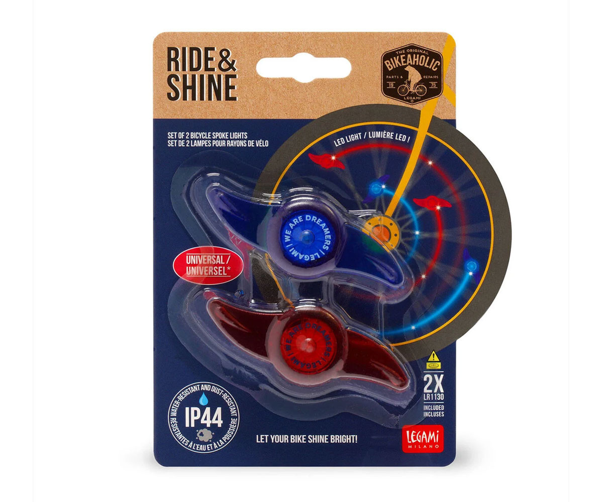 Set de 2 Luces Led para Radios de Bicicleta Space
